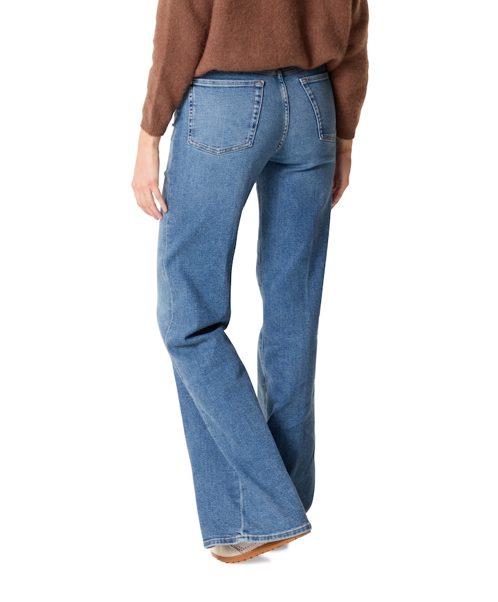 Modern Dojo dames jeans blauw