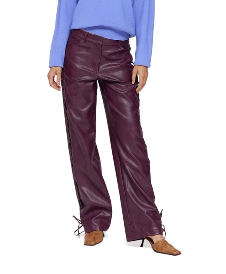 SALLY-PA dames broek bordeaux