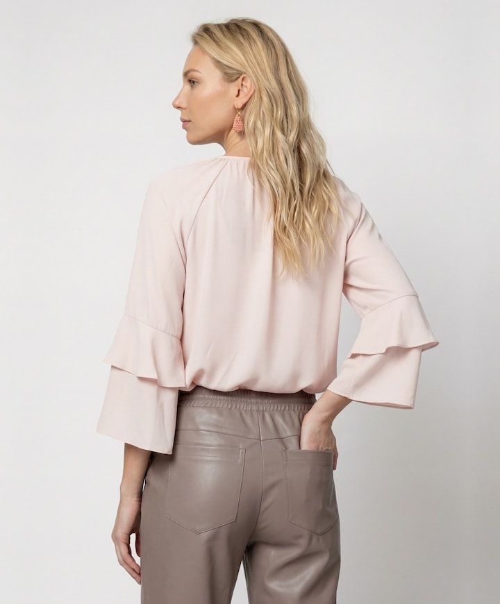Dames blouse roze