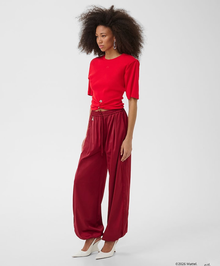 BXGricky track pants dames broek rood