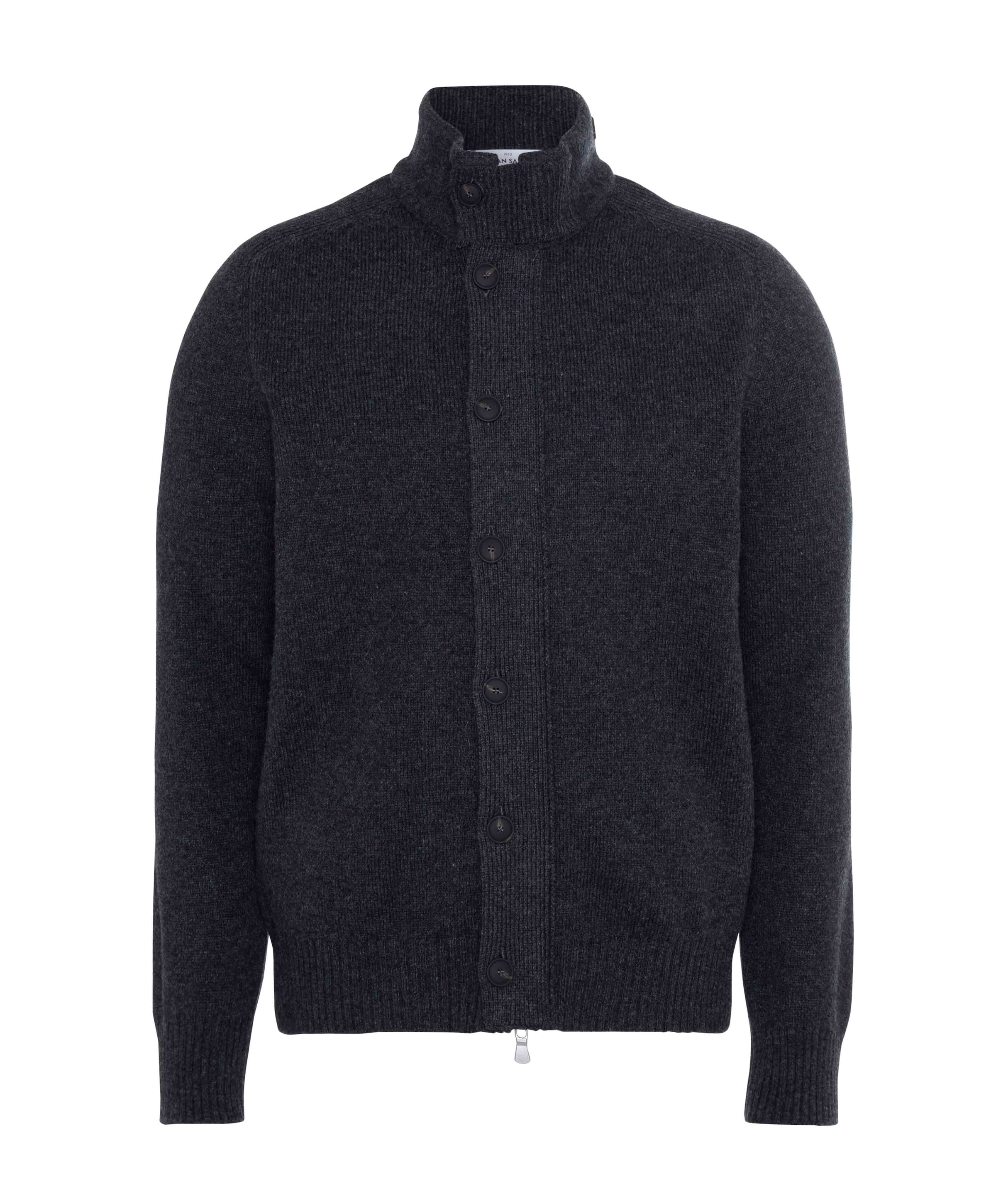 Heren vest grijs
