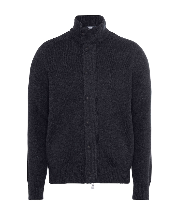 Heren vest grijs