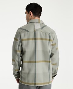 Heren overshirt groen