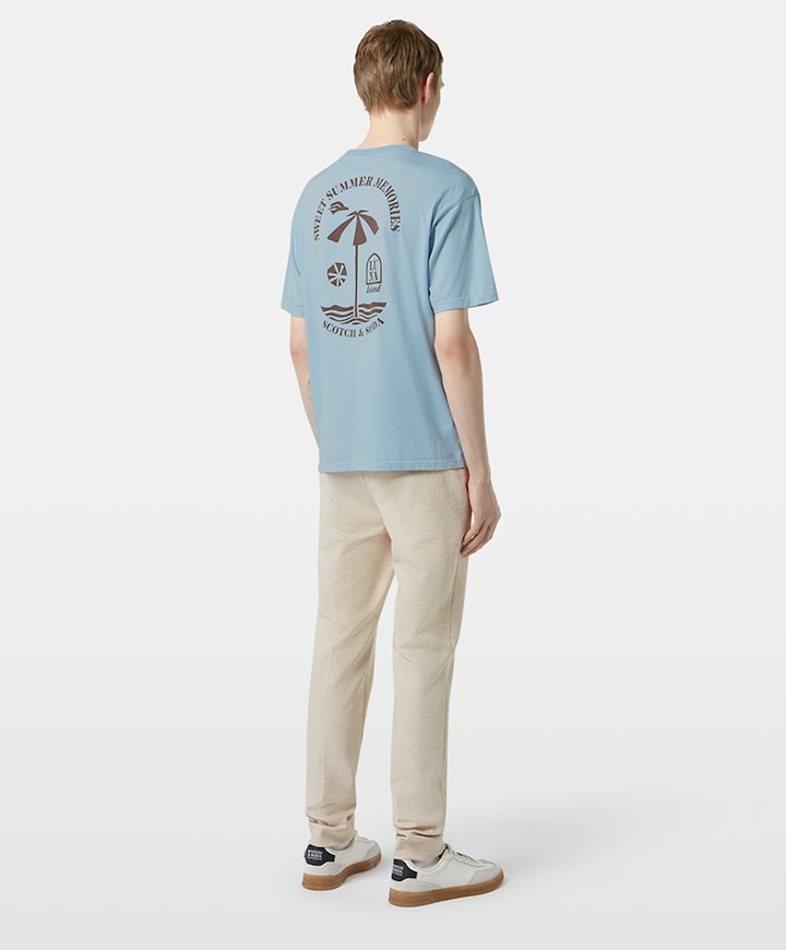 T-shirt blauw