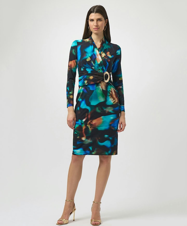 Dames jurk multicolor