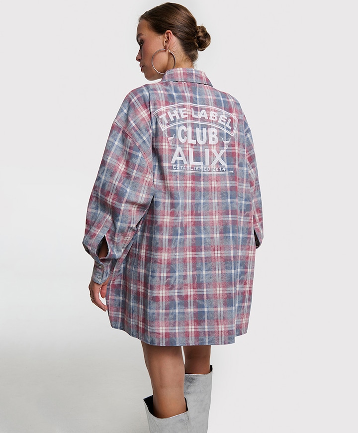 Dames jurk multicolor