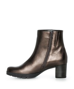 dames enkellaarzen bruin