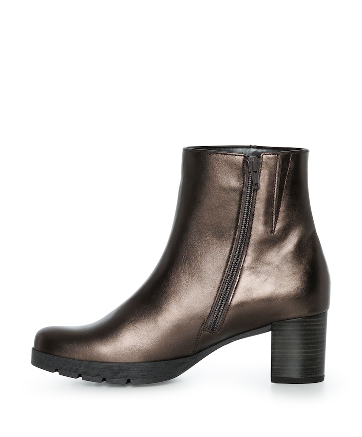 dames enkellaarzen bruin