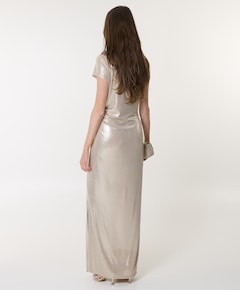 Dames jurk beige