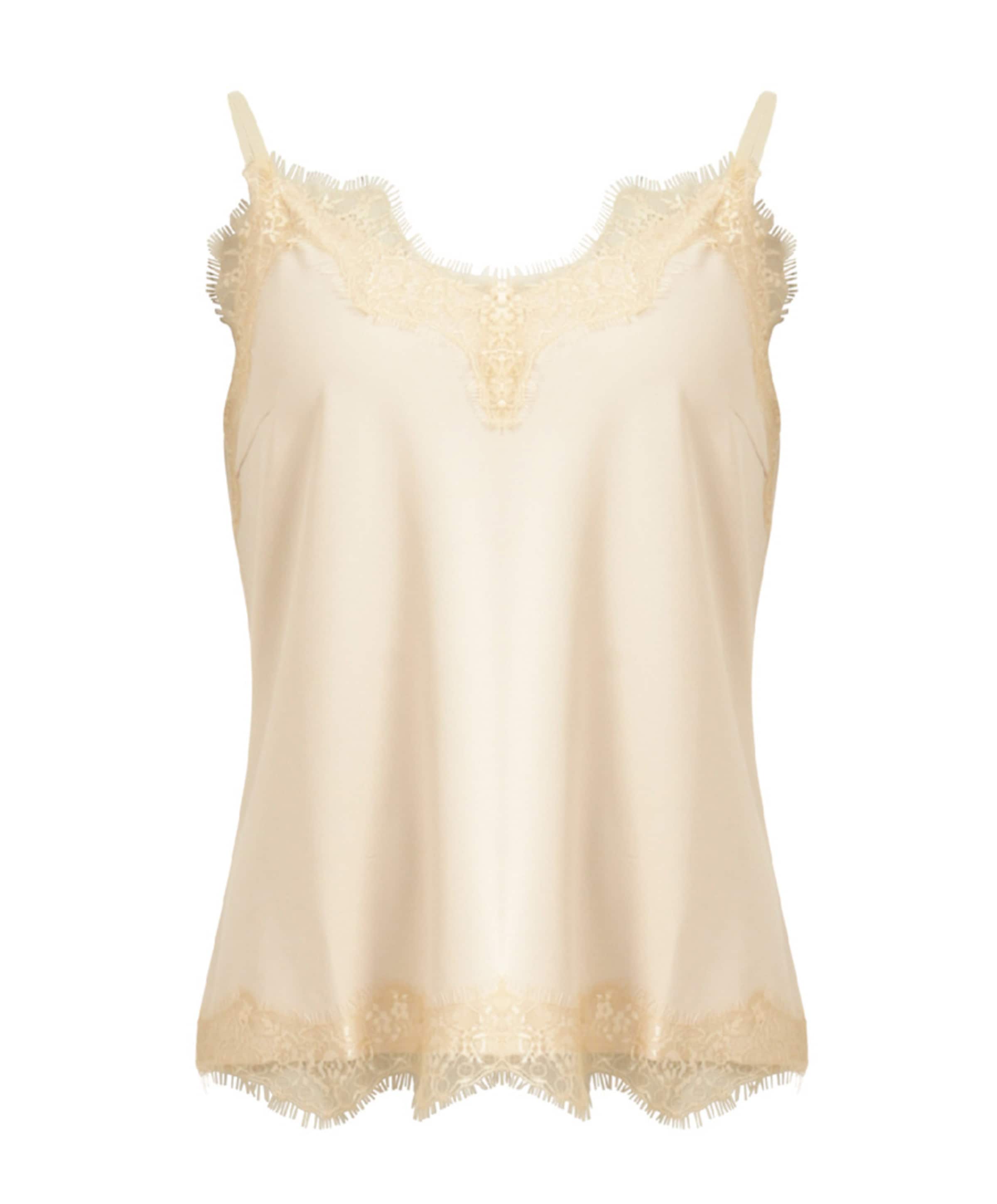 Dames top beige