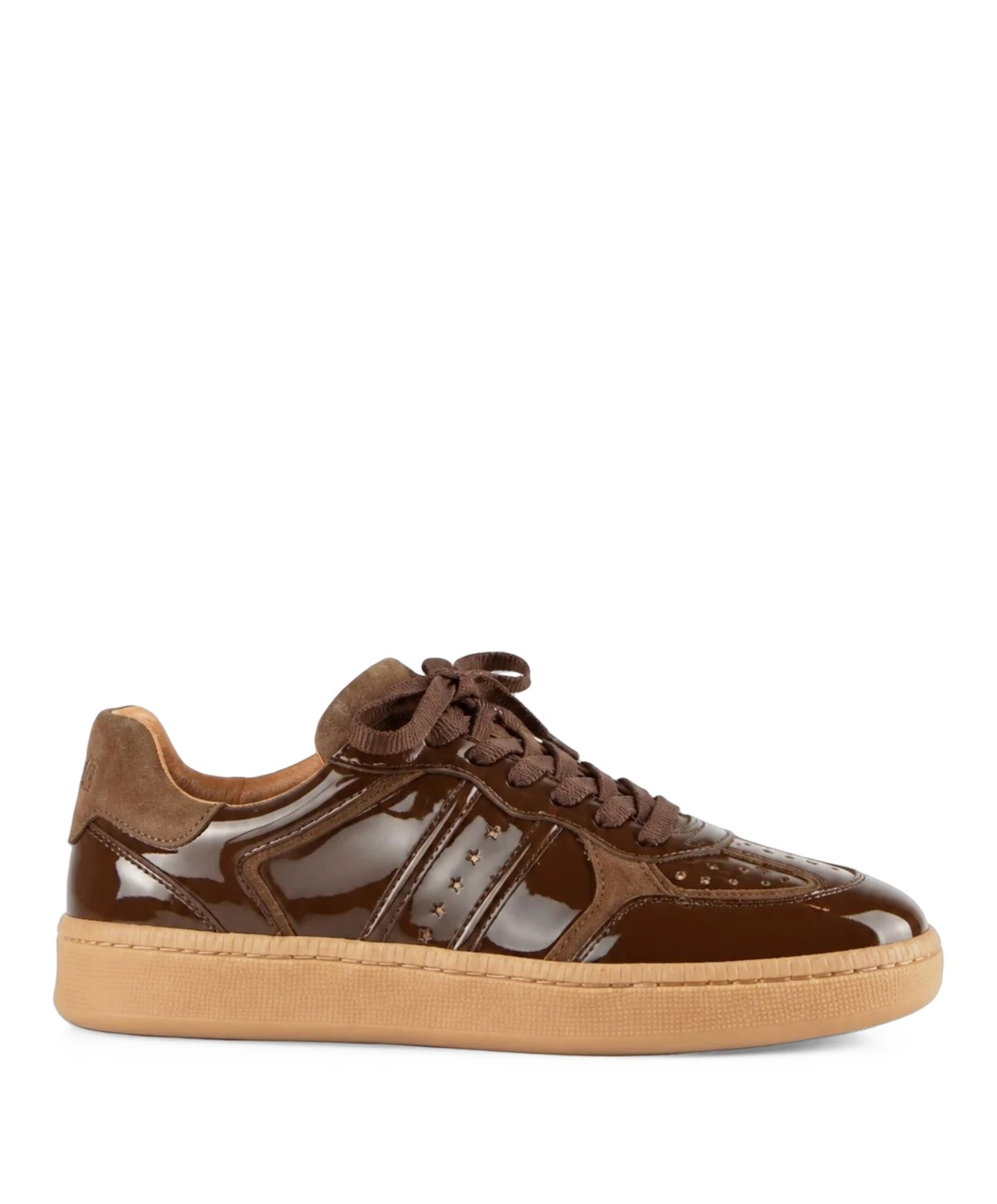 Mirabel dames sneakers bruin