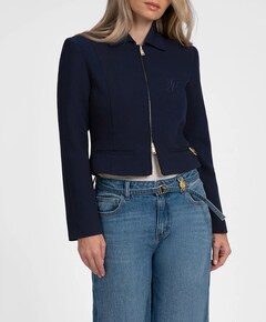 Dames jas blauw