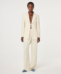 Carlie dames broek ecru