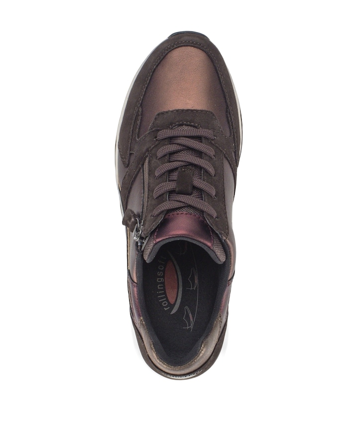 dames sneakers bruin