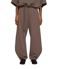 banana fleece dames broek bruin