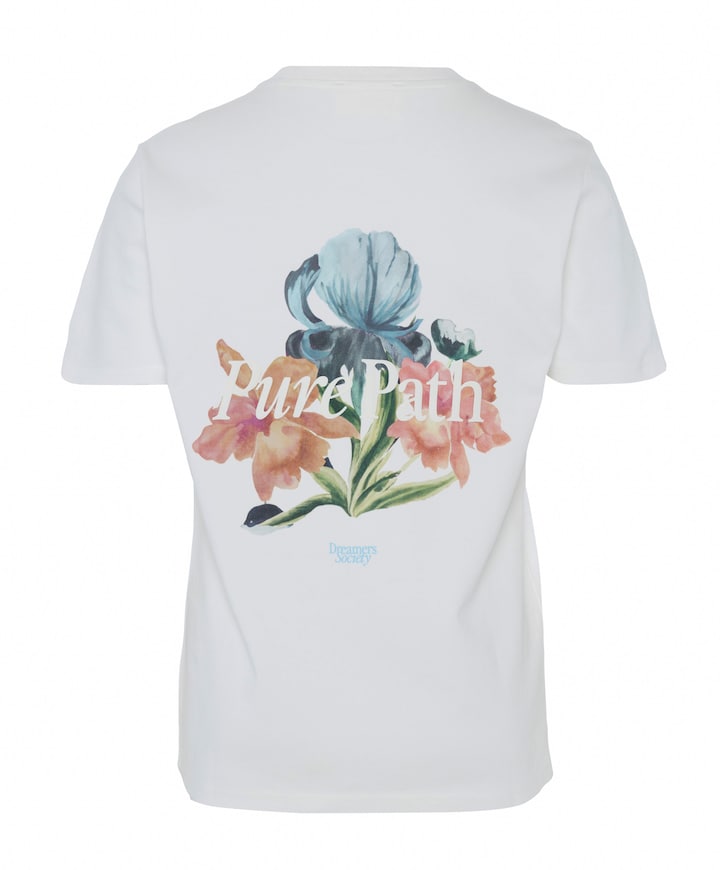 Heren T-shirt ecru