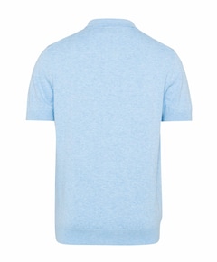 Heren polo blauw