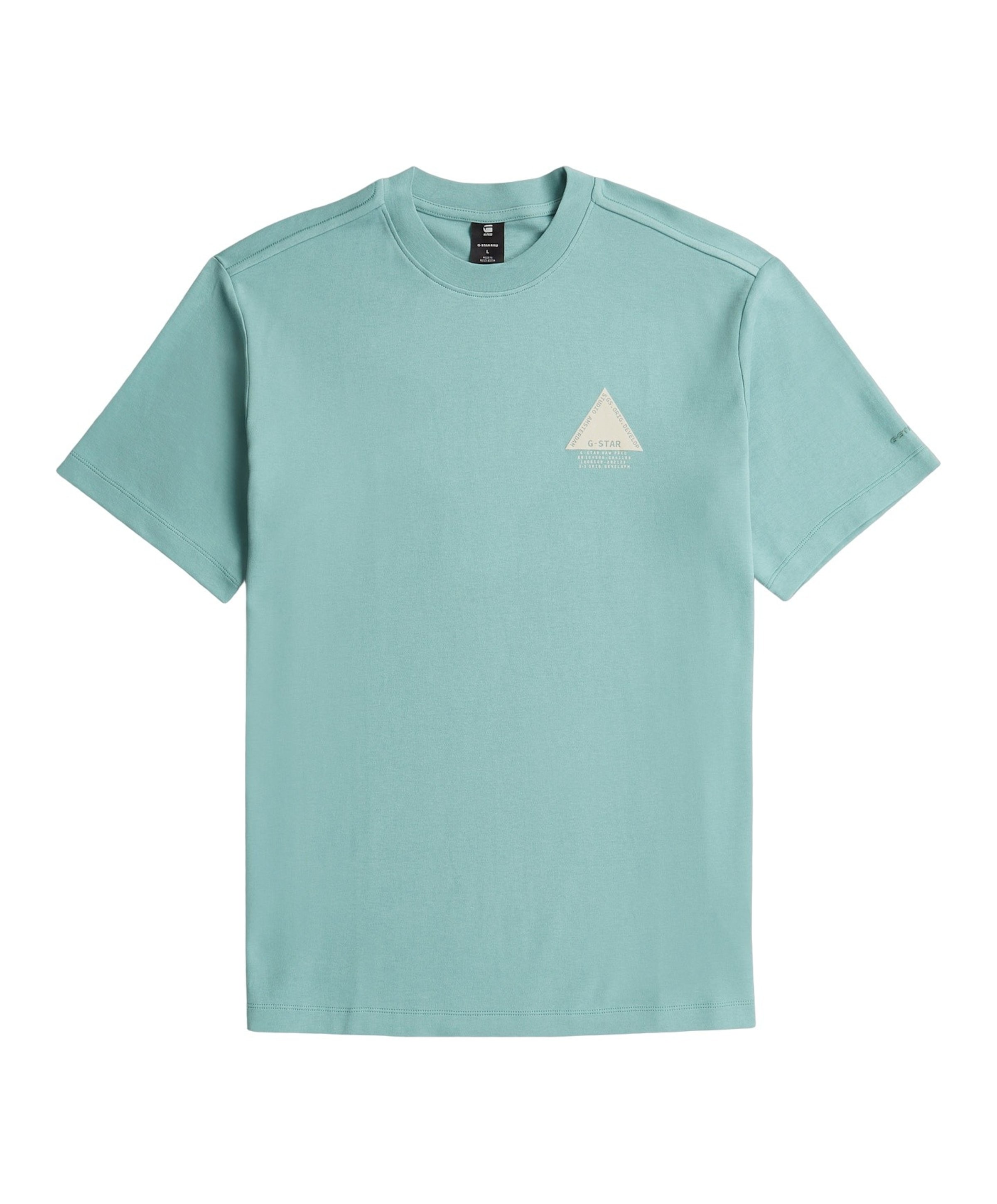 Heren T-shirt blauw