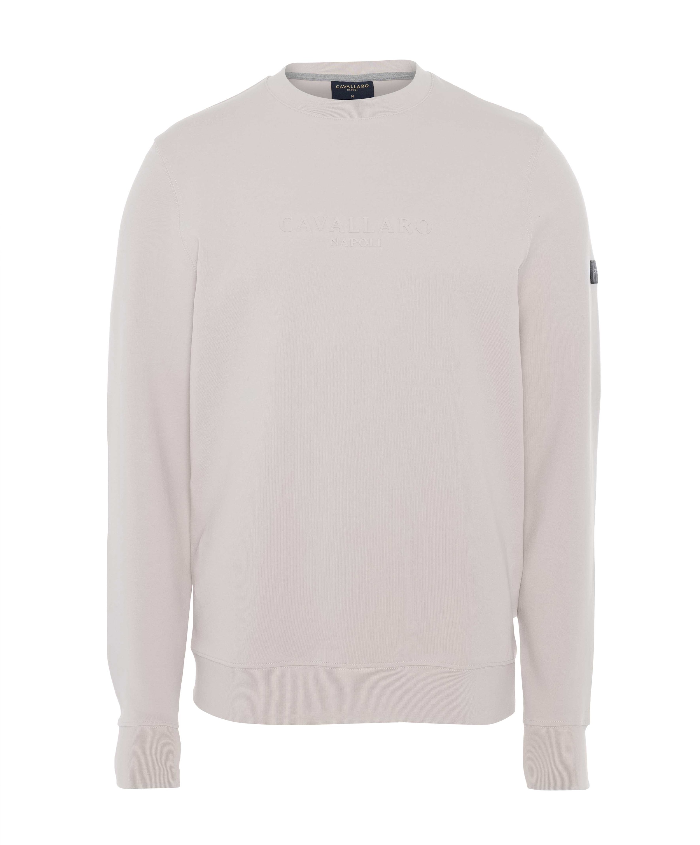 Heren sweater beige