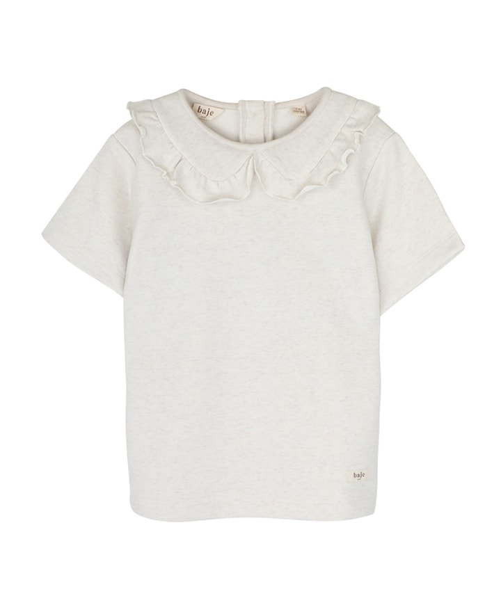 Meisjes T-shirt ecru