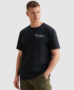 Heren T-shirt blauw