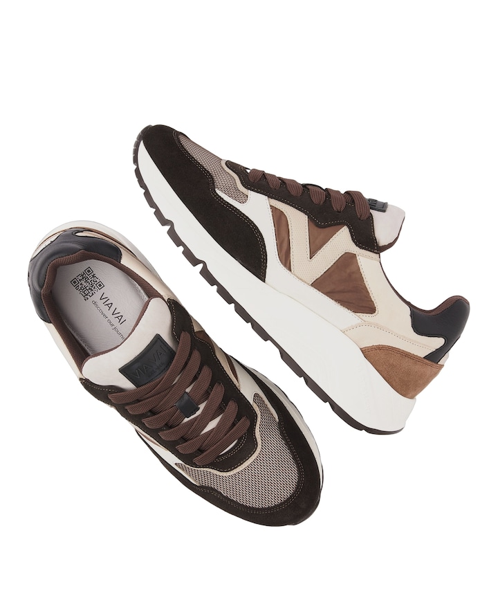 Owen Cody heren sneakers bruin