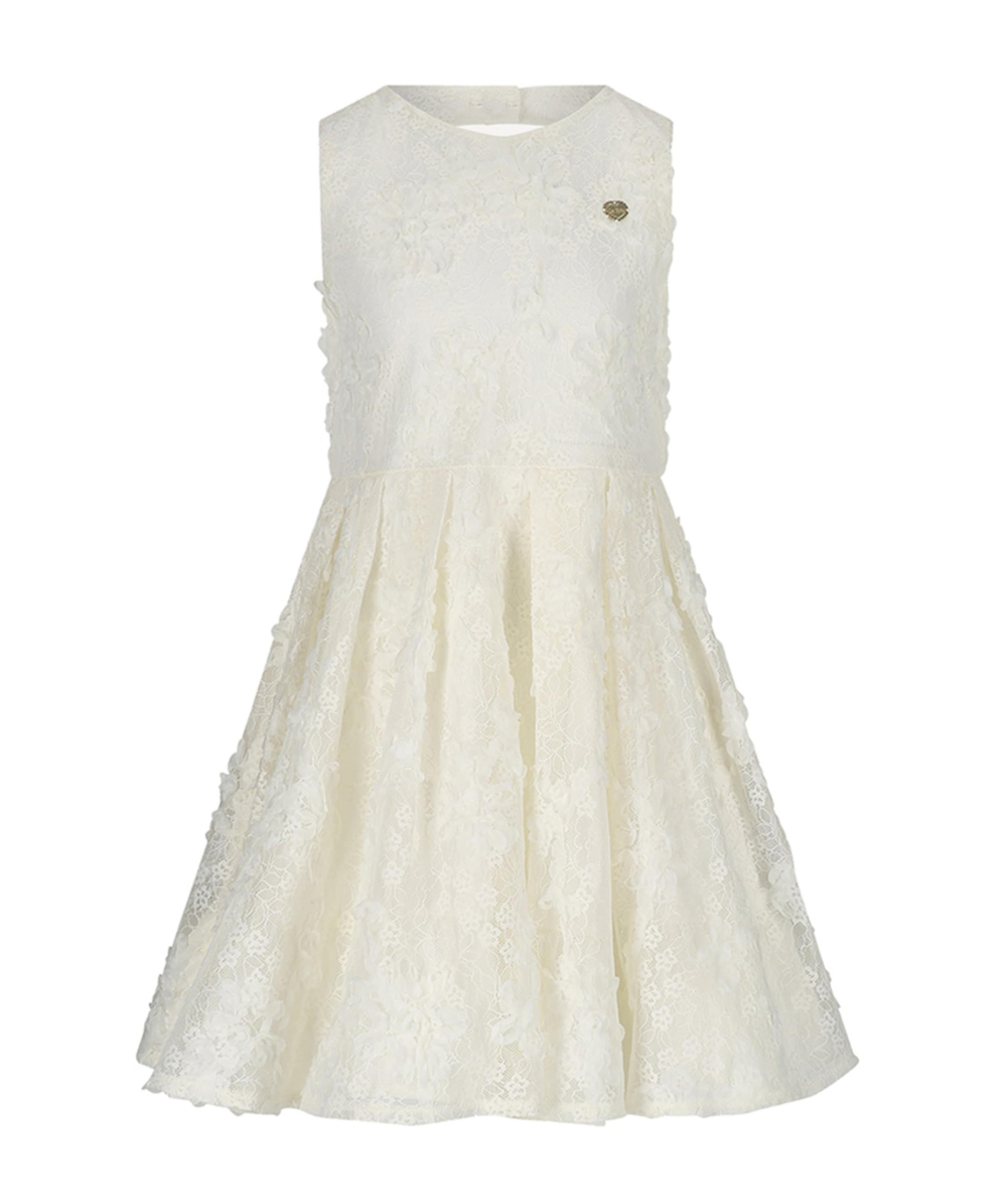 Meisjes jurk ecru