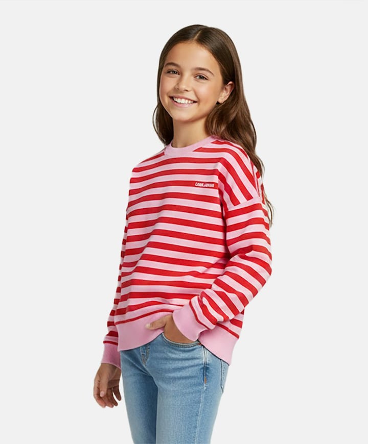 Meisjes sweater roze