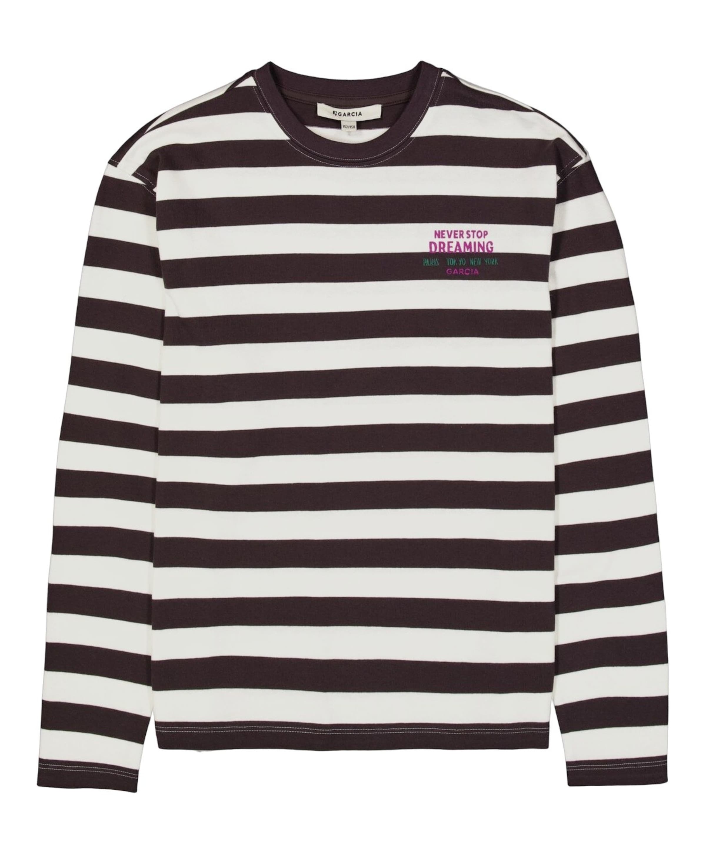 Meisjes longsleeve bruin
