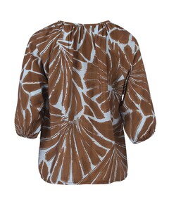 Dames blouse bruin