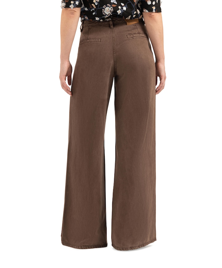 Gina dames jeans bruin