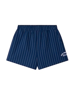 CLEAN STRIPED dames broek blauw