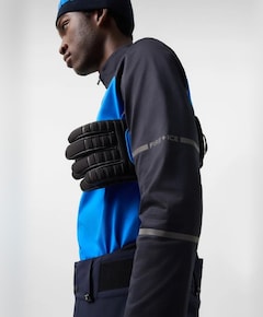 Heren pully blauw