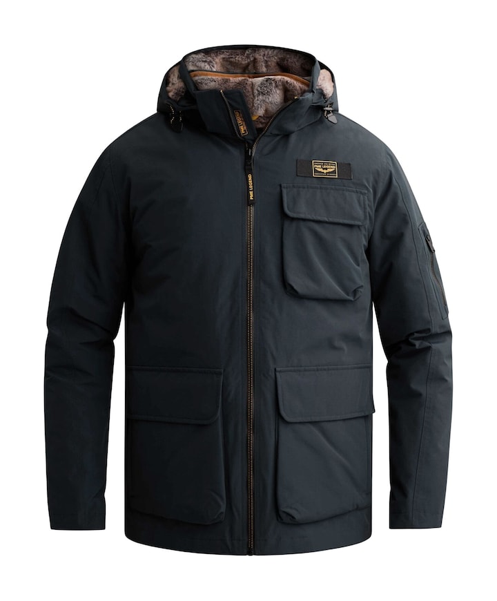 Heren jas blauw