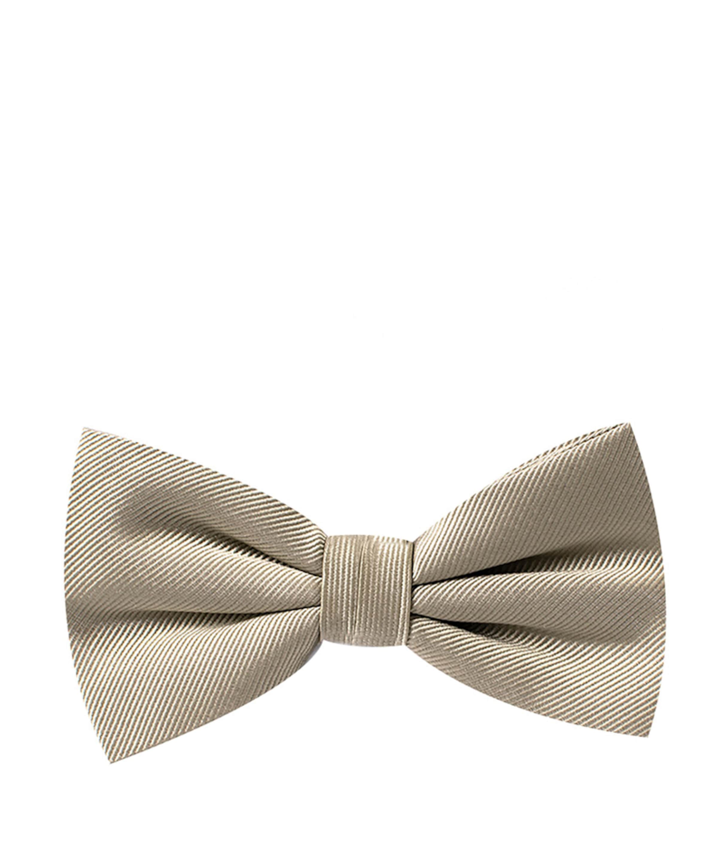 Heren vlinderstrikje beige