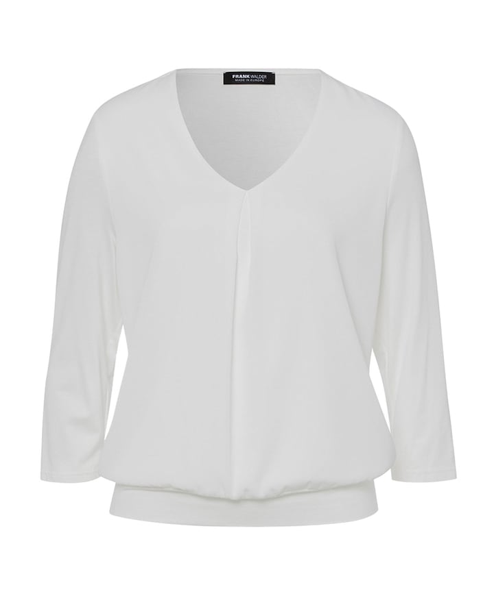 Dames longsleeve wit