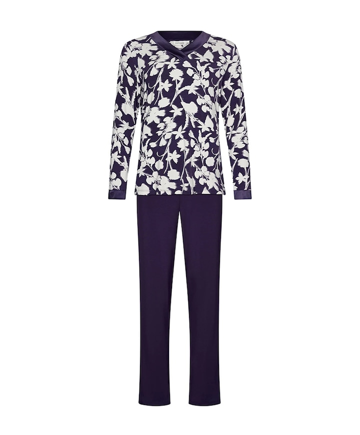 Dames pyjamaset paars