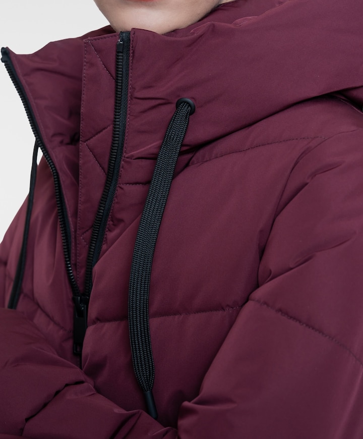 Dames jas bordeaux
