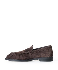 dames loafers bruin
