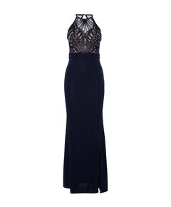 Dames jurk blauw