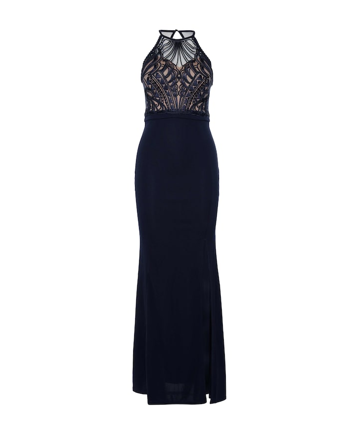Dames jurk blauw