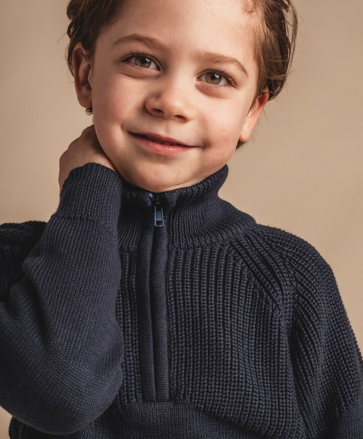 Jongens trui blauw