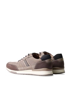 Filmon leather heren sneakers beige