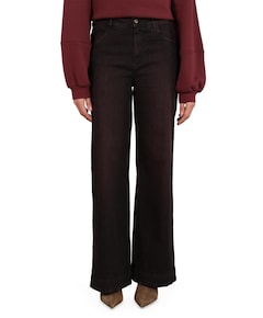 Abby dames jeans bordeaux