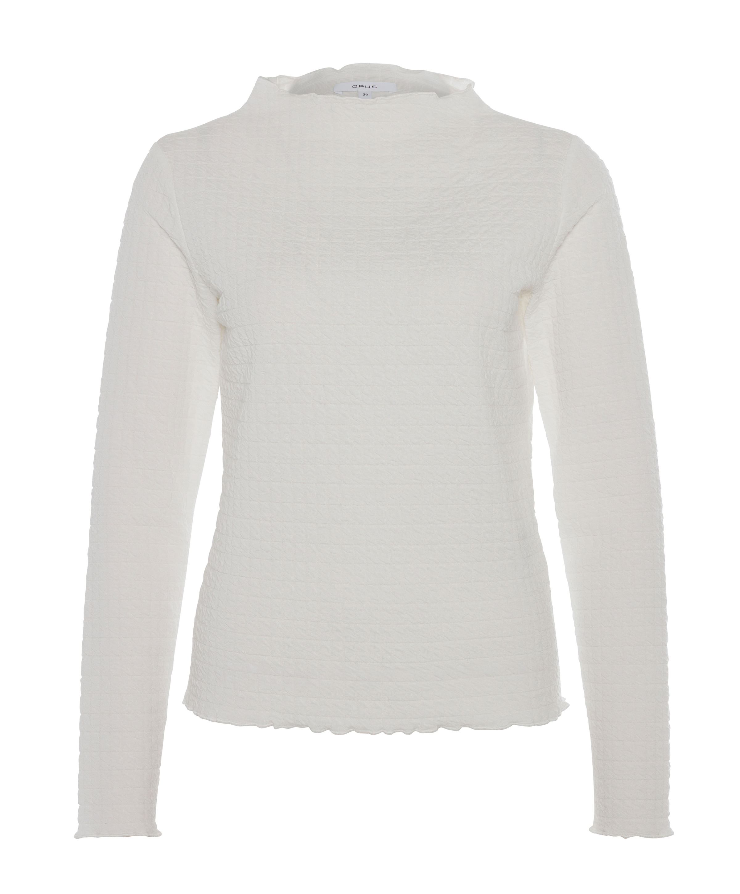 Dames longsleeve ecru