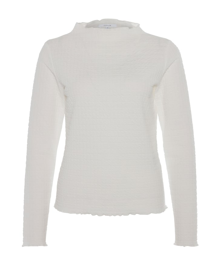 Dames longsleeve ecru