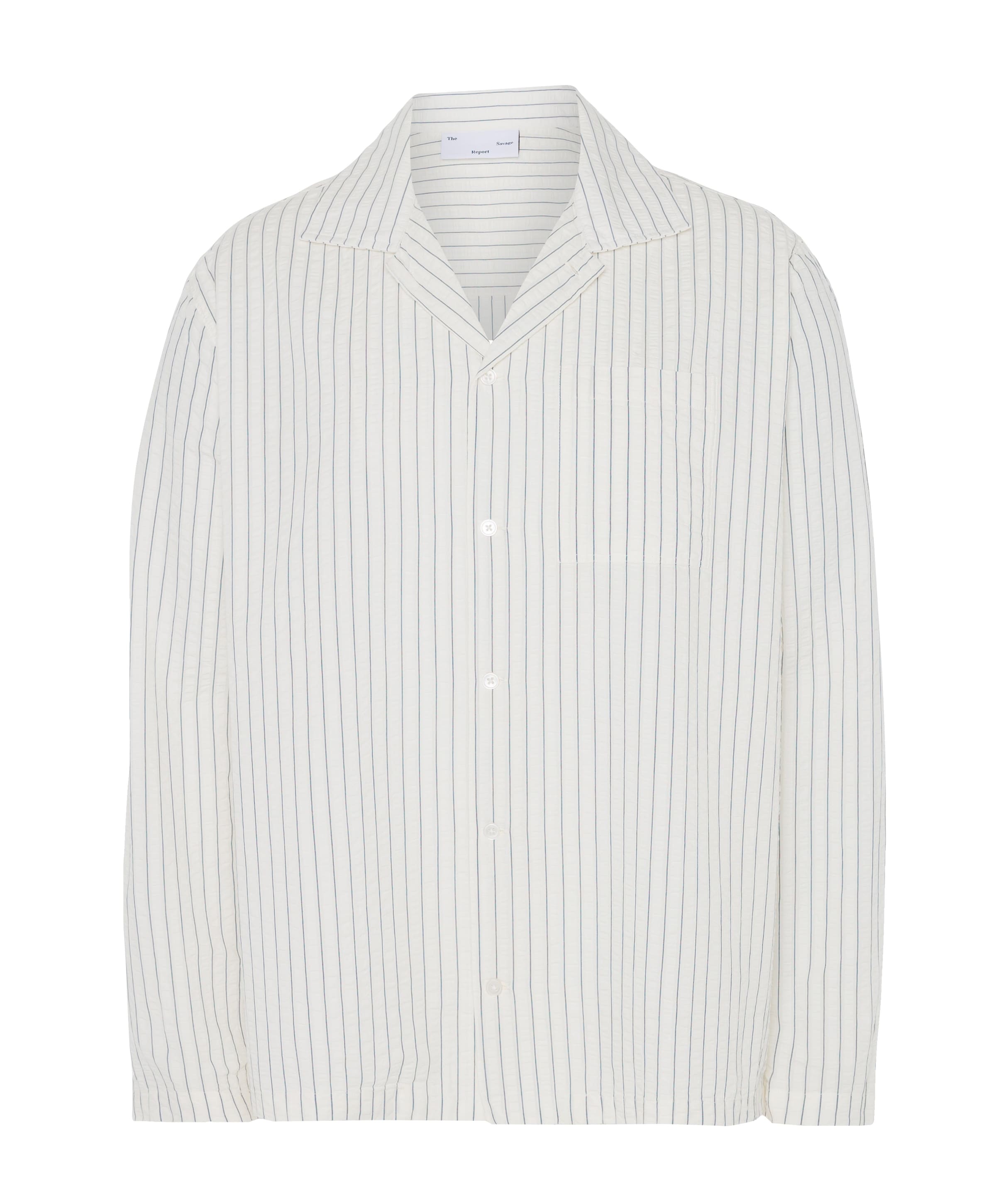 Heren overhemd lange mouw wit