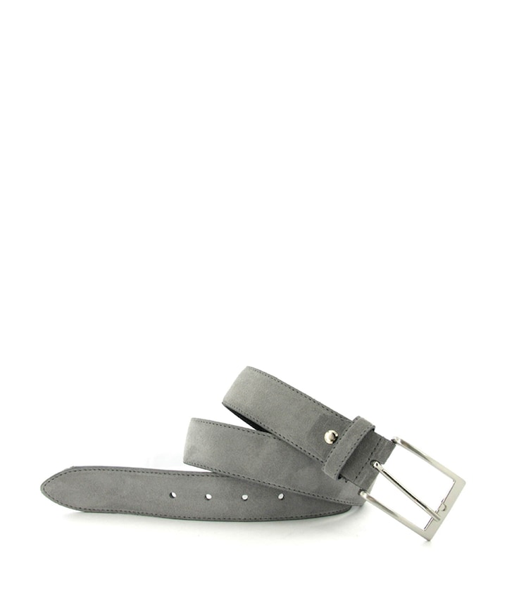 Heren riem grijs
