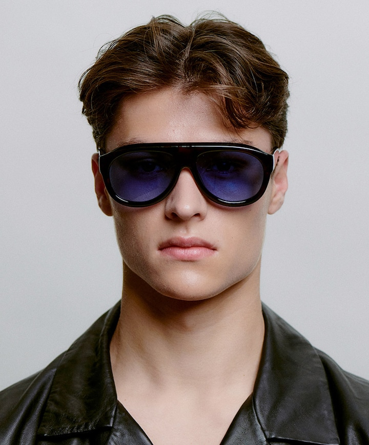 Uniseks zonnebril groen