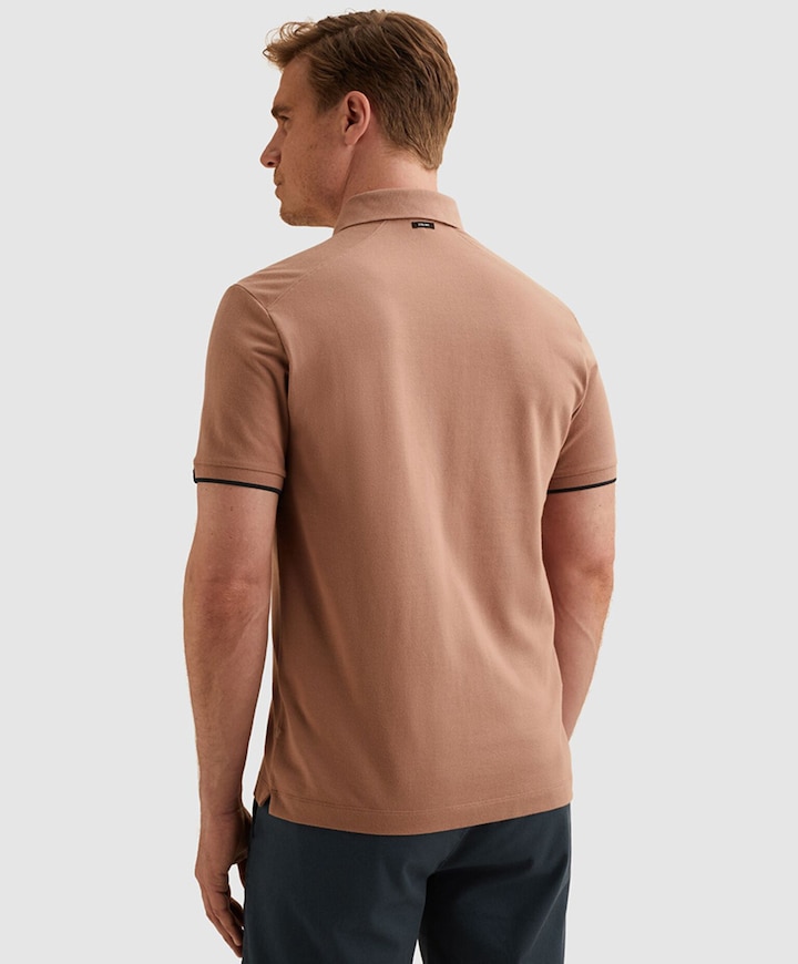 Heren polo roze